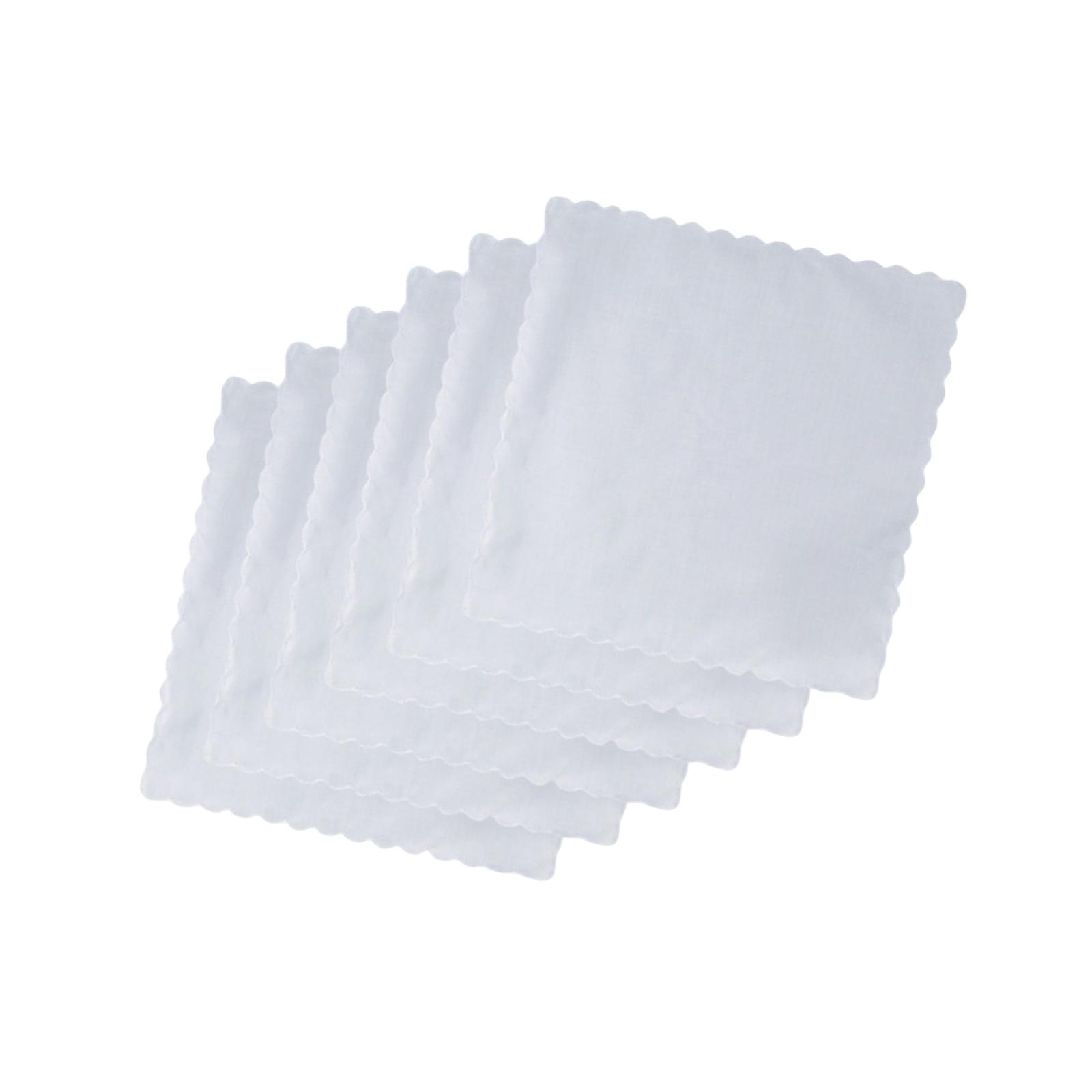Handkerchief Cotton Men - 6Pcs Cotton Handkerchiefs for Men Towel