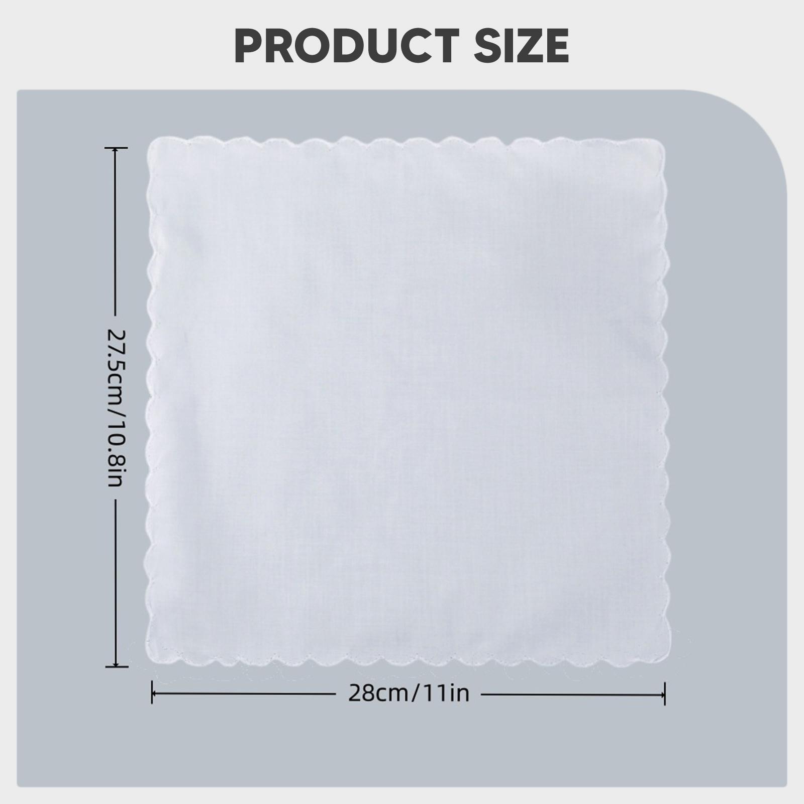 6Pcs Cotton Handkerchiefs for  - Handkerchief Cotton Men review and price