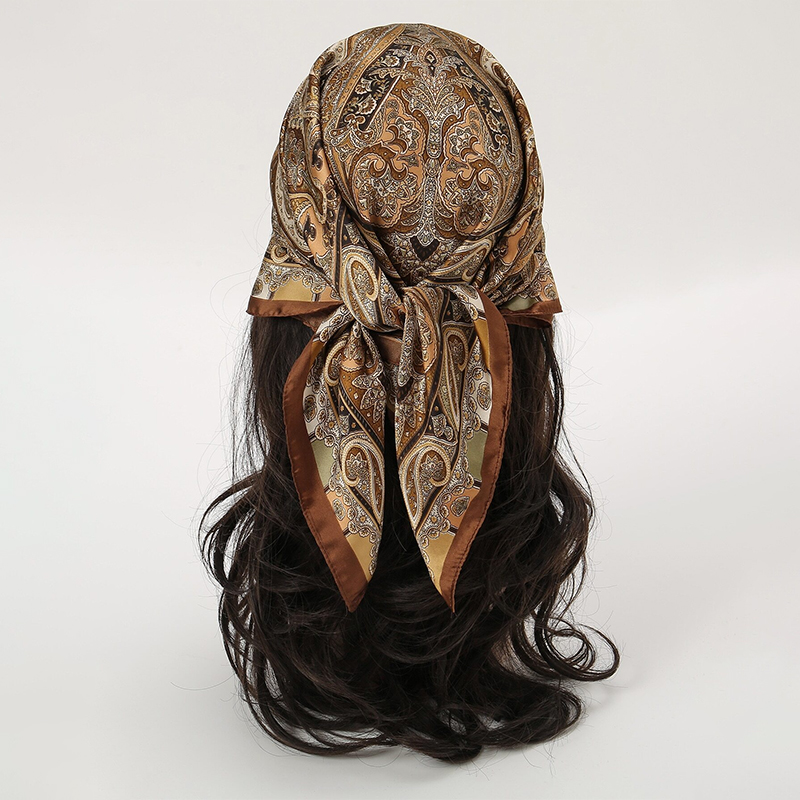 Bohemian Style Print Luxury Br - Head Wrap Turban review and price