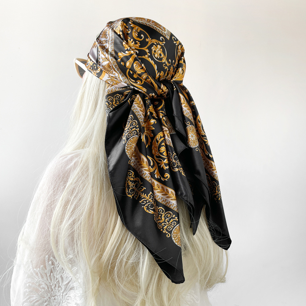 Silk Shawl Satin Square Scarf  - Silk Neck Scarf review and price