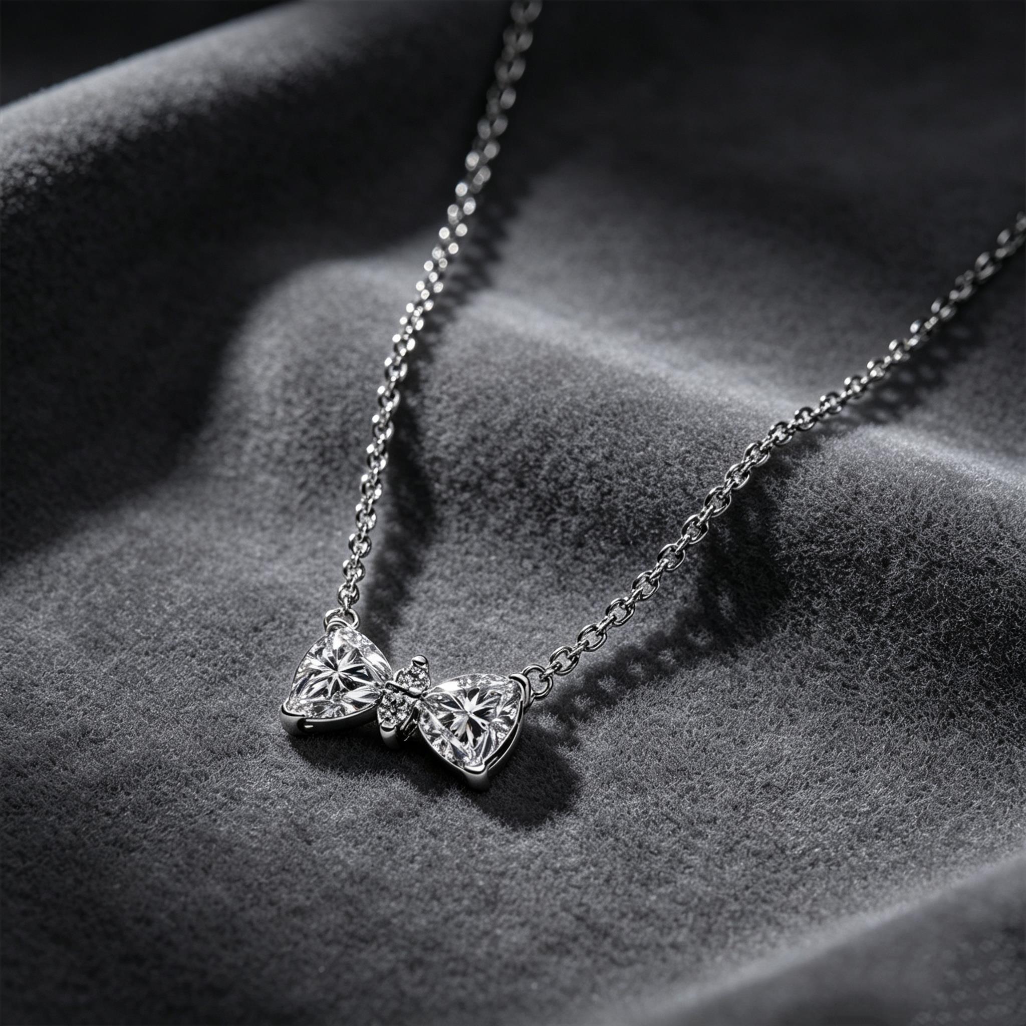 Light luxury Heart-Shaped S925 - Tie Clip Silver review and price