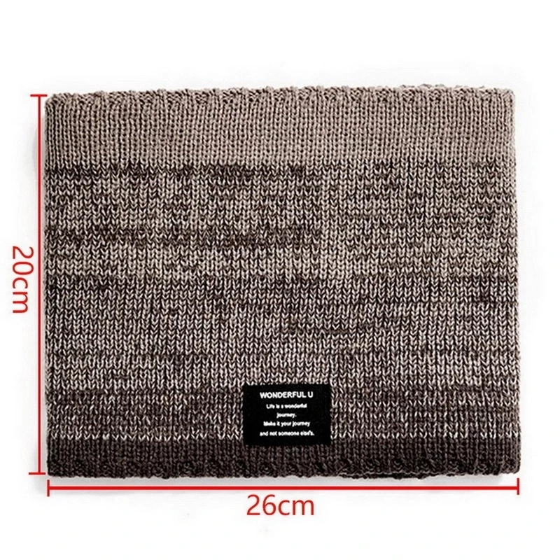 Winter scarf for men fleece ri - Handkerchief Cotton Men review and price