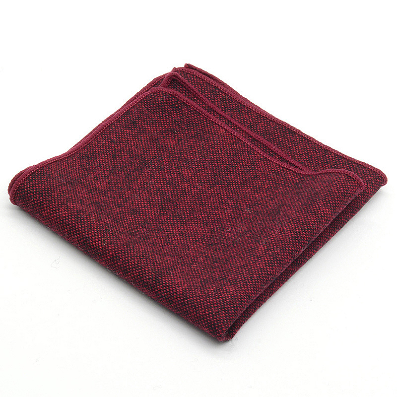 Classic Wool Pocket Square 25C - Pocket Square Set review and price