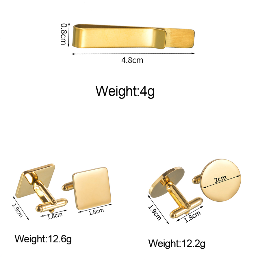 Freeteeme New Fashion Cufflink - Tie Bar Set Gift review and price