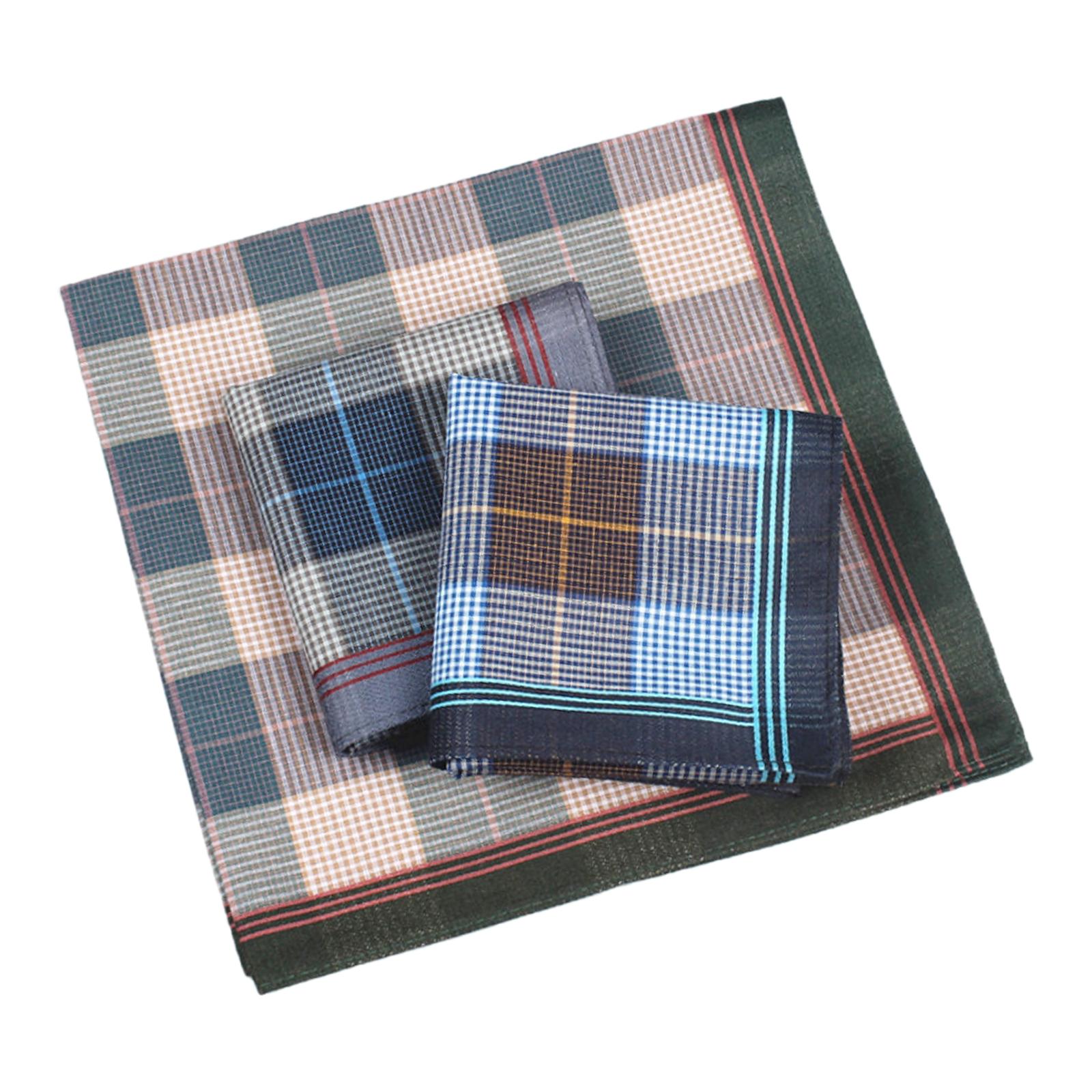 6Pcs Pocket Square Hankies, Un - Handkerchief Cotton Men review and price
