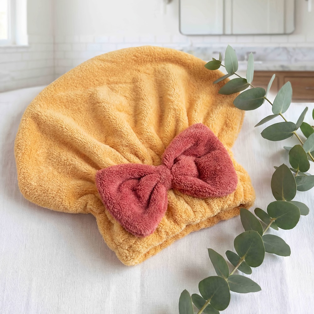 Microfiber Hair Drying Cap, Qu - Head Wrap Turban review and price