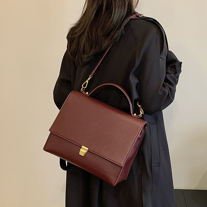 Textured Women Pu Handbags Sol - Pocket Square Set review and price