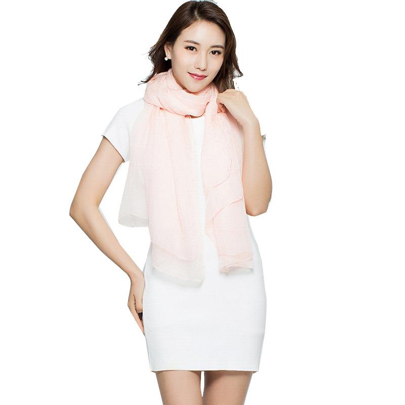 Long Scarf Summer Wrap Scarf L - Silk Neck Scarf review and price