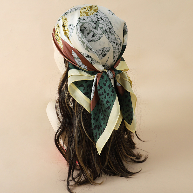 70x70cm Women Scarf Silk Feeli - Ascot Neck Scarf review and price
