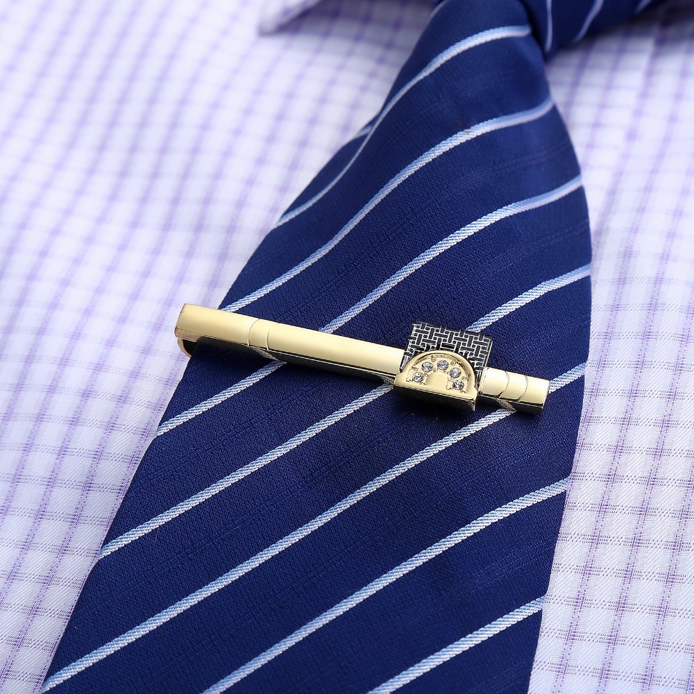 Gold Tone Cufflinks Tie Bar Se - Tie Bar Set Gift review and price
